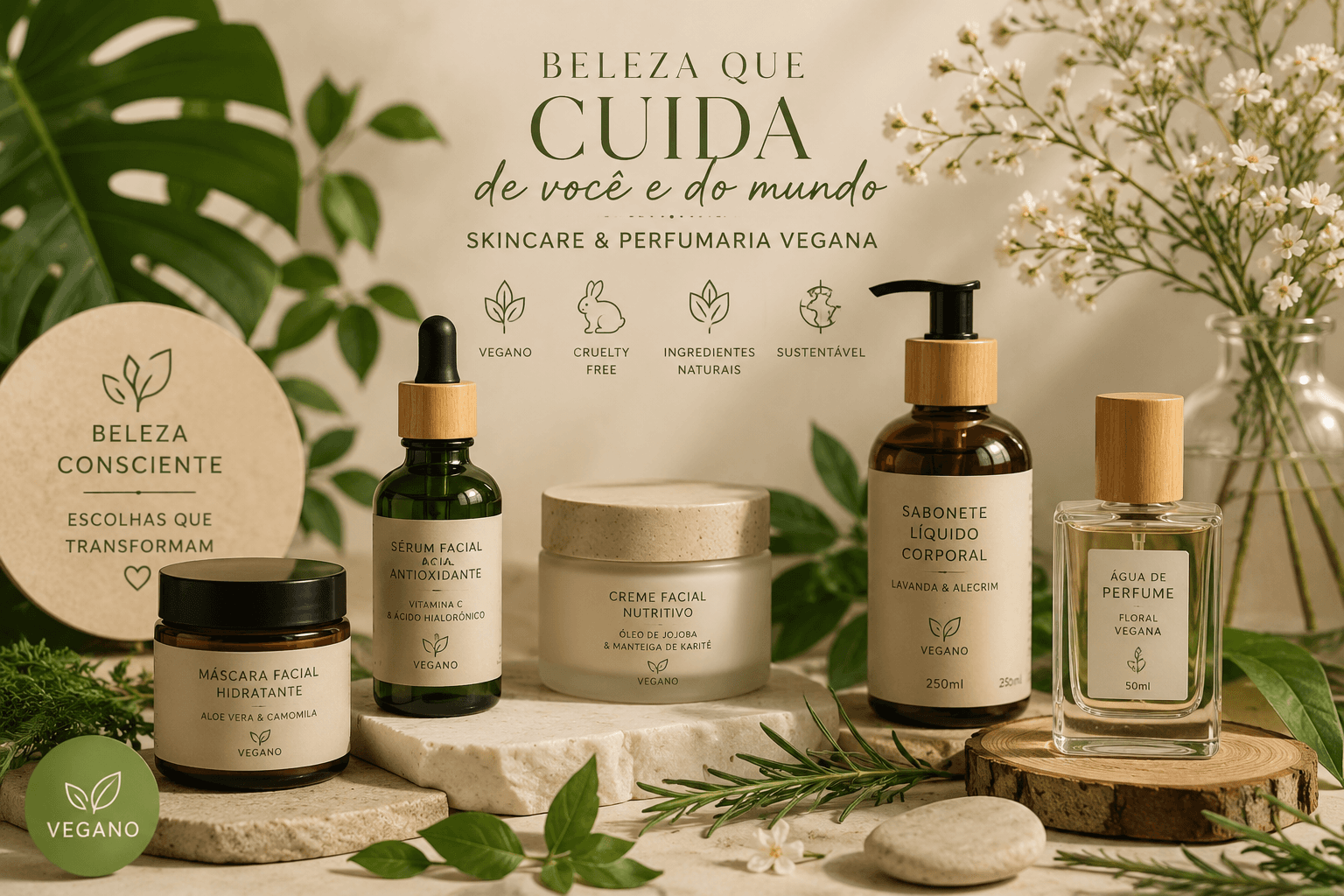 Beleza que cuida de você e do mundo